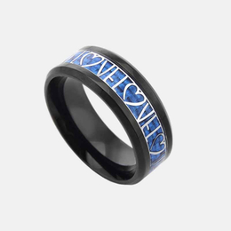 Simple LOVE Text Stainless Steel Ring