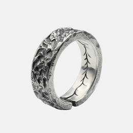 Trial Of Lava Sterling Silver Ring