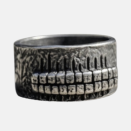 Vintage Hammer punk Men's Ring