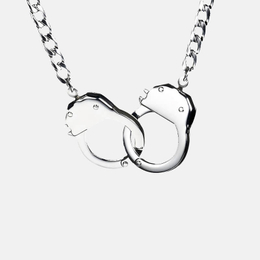 Creative Handcuffs Stainless Steel Pendant