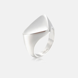 Simple Triangle Stainless Steel Ring