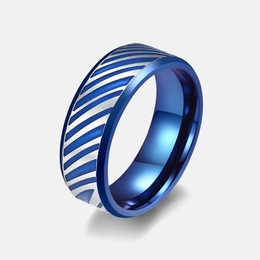 Simple Line Stainless Steel Minimalism Ring