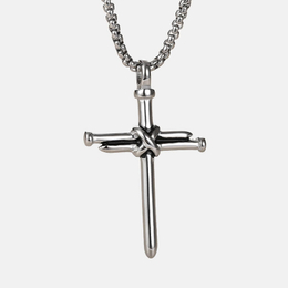 Classic Cross Stainless Steel Pendant