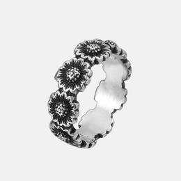 Live For The Sun Stainless Steel Ring