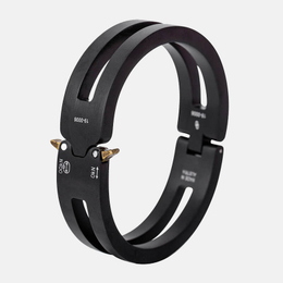 Roller-coaster Track Stainless Steel Bracelet