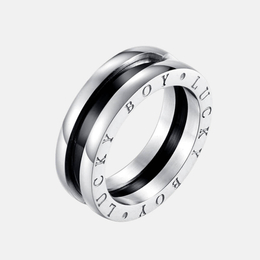Lucky Boy Stainless Steel Ring