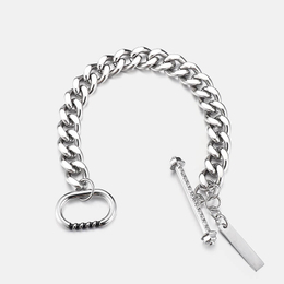 Cuban Chain OT Buckle Stainless Steel Bracelet