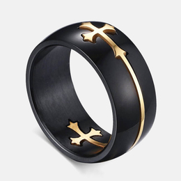 Removable Stainless Steel Men's Ring