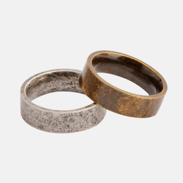 Nordic Minimalist Stainless Steel Band Ring