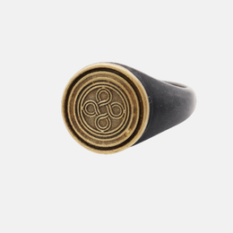 Minimalist Infinite Symbol Sterling Silver Ring