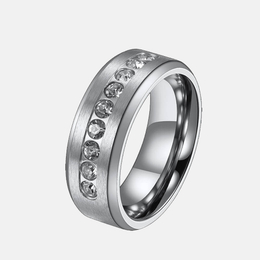 Love Forever Stainless Steel Couple Ring