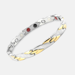 Dragon Pattern Magnet Stainless Steel Bracelet