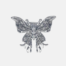 Butterfly Stainless Steel Animal Ring
