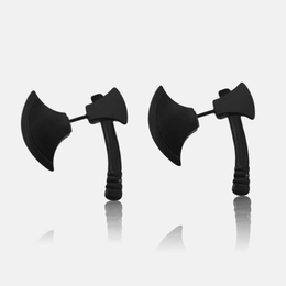 Vintage Punk Rock Stainless Steel Earrings