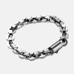 Cable Chain Stainless Steel Men’s Bracelet