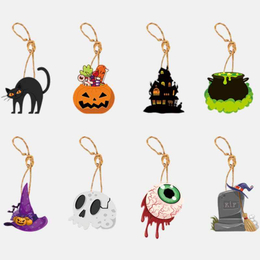Halloween Theme Party Atmosphere Hang Decorations