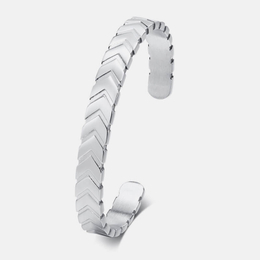 Simple Arrow Stainless Steel Open Bracelet
