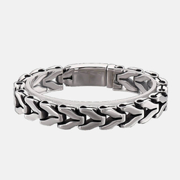 Dragon Spine Stainless Steel Punk Bracelet