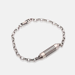 Openable Stainless Steel Memorial Urn Bracelet