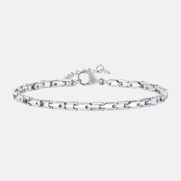 Simple Stainless Steel Chain Bracelet
