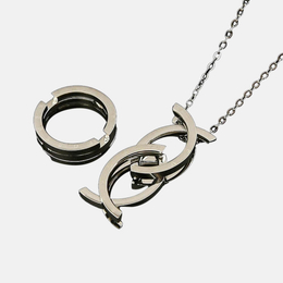 Kiss Fish Deformable Stainless Steel Couple Ring