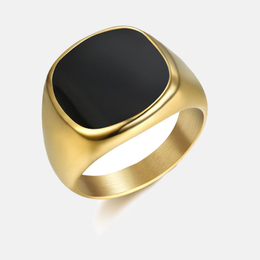 Exquisite Stainless Steel Men's Ring