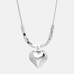 Stylish Heart Stainless Steel Necklace