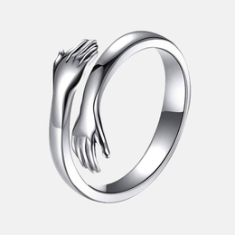 A Hug To You Sterling Silver Ring