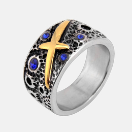 Starry Sky Stainless Steel Ring