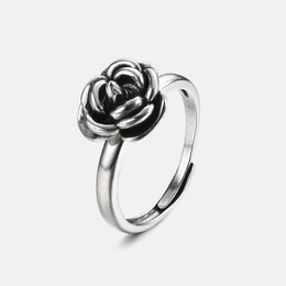 Rose Defender Brass Ring
