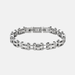 Punk Industrial Link Stainless Steel Biker Bracelet