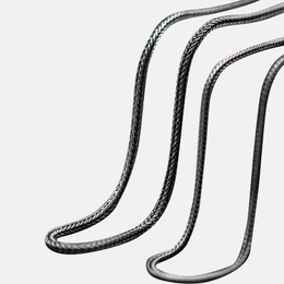 Keel Men's Sterling Silver Chain
