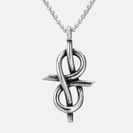 Colgante Savoy Knot de acero inoxidable