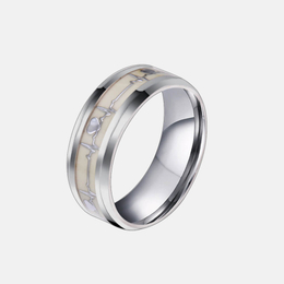 Heart Signal Stainless Steel Luminous Ring