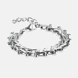 Stylish Ladder Stainless Steel Bracelet