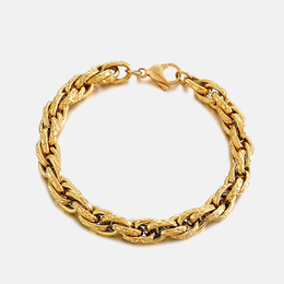 Rock Stainless Steel Men’s Bracelet