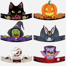 Halloween Paper Hat Decoration Props