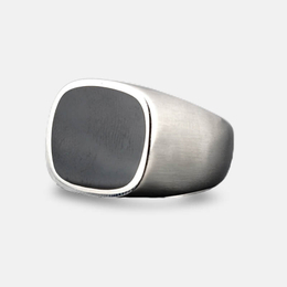 Simple Polished Stainless Steel Ring