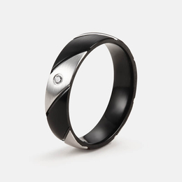 Twill Stainless Steel Minimalist Ring
