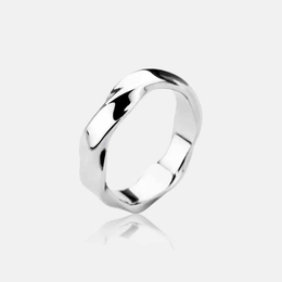 Simple Mobius Ring Stainless Steel Ring